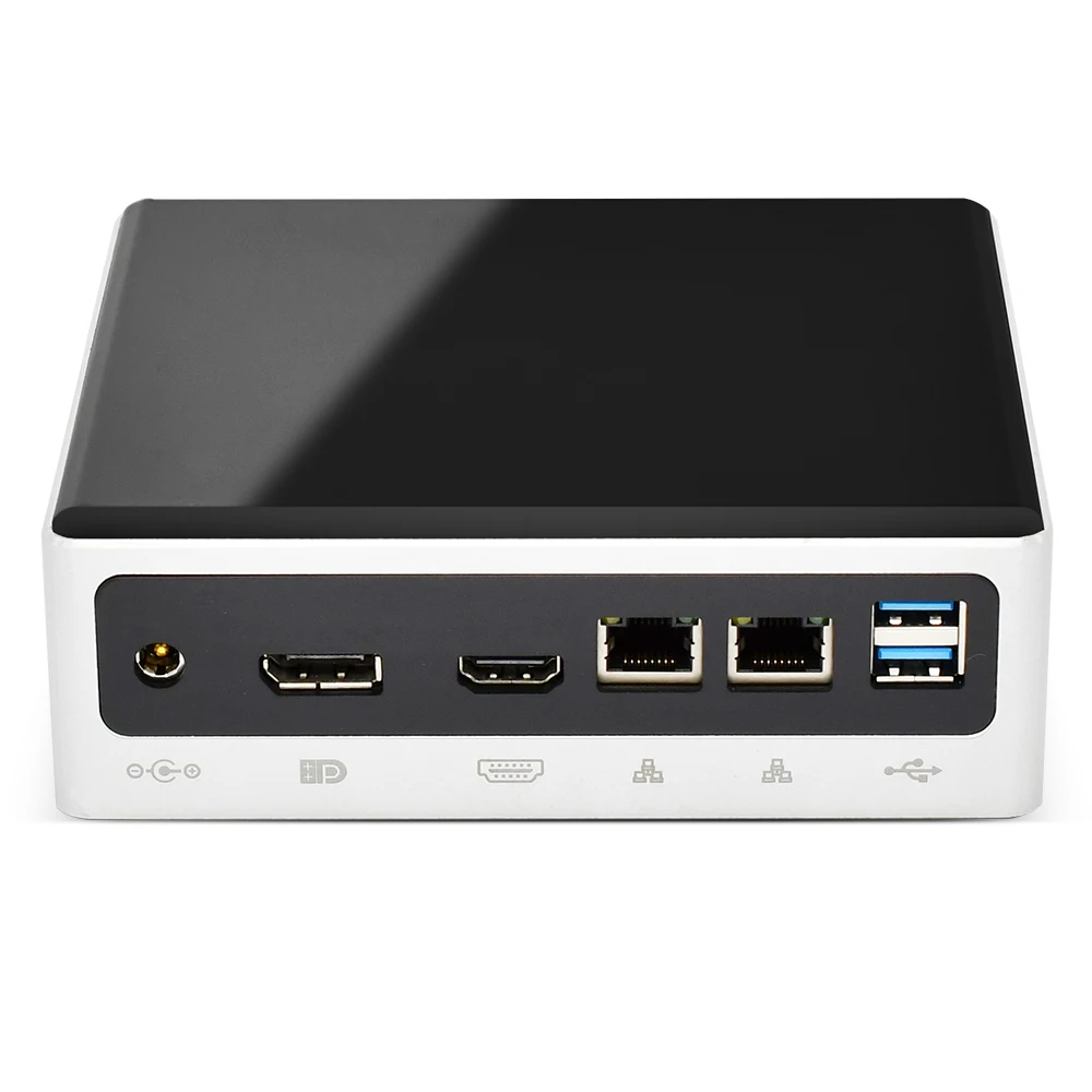 Topton новый Intel Core i7 10510U i3 10110U микро ПК Barebone Windows TV BOX Dual Lan DP HDMI Band WIFI Настольный Мини
