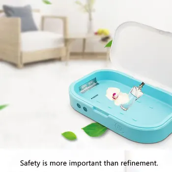 

Portable UV Light Cleaning Box Cell Phone Jewelry Toothbrush Aroma Diffuser UV Cleaning Case