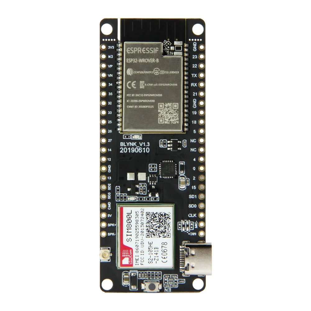 Т-вызов V1.3 ESP32 беспроводной модуль gprs-антенна sim-карты SIM800L платы схемы