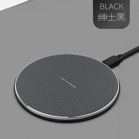 15W Qi Wireless Charger For iPhone 13 13Pro MAX 12 13 mini Induction Fast Magnetic Wireless Charging Dock Pad For Samsung Xiaomi 10W Black