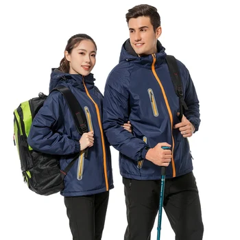 

New men Women Outdoor heated jacket windbreaker waterproof Windproof Camping Hiking jacket coat for men fishing sports jackets