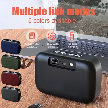 

Wireless Portable Outdoor Bluetooth Speaker Mobile Phone USB TF Card KQS8