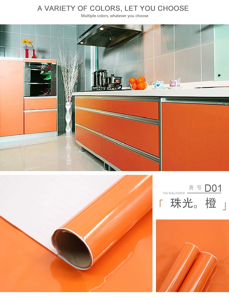 

wall stickers kitchen furniture stickers decoracion paredes with Waterproof and moisture-proof smooth wallpaper roll decal