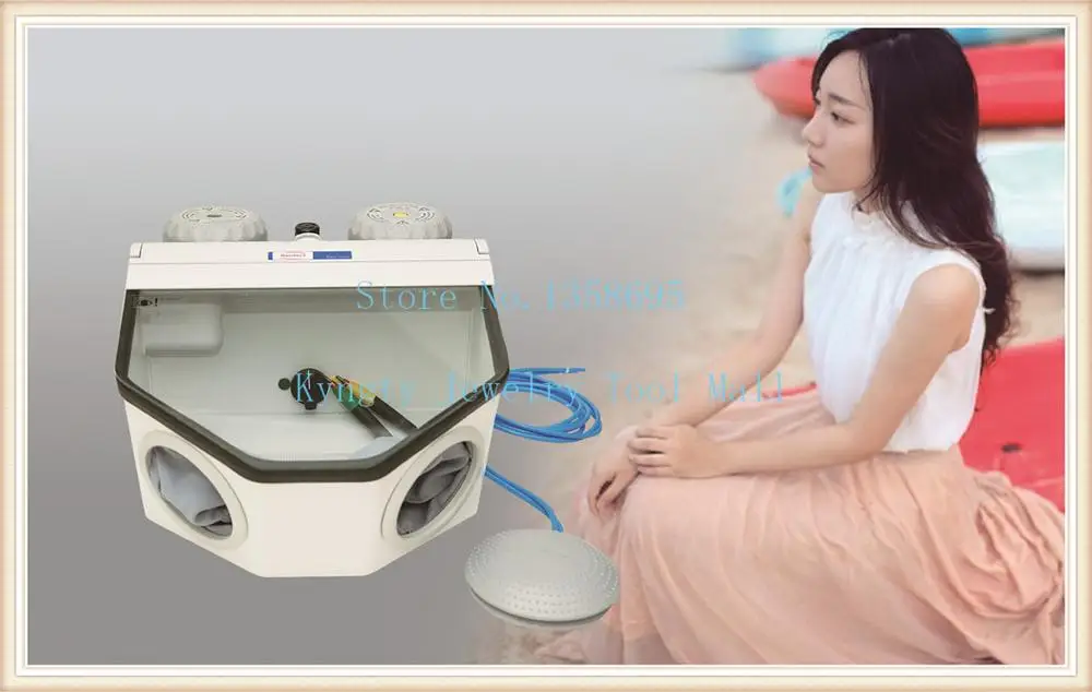 Diy ремесла Ювелирные изделия Электрический Пескоструйный Аппарат для ювелира