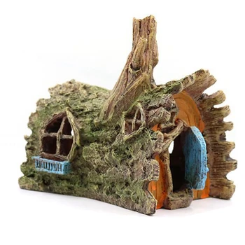 

Aquarium Ship Decorations Fish Tank Ornaments - Resin Material Sunken Ship Decor