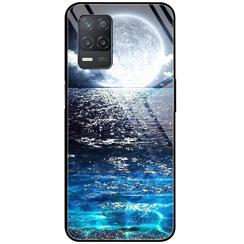 Tempered Glass Hard Protective Back Cover - Cute Design