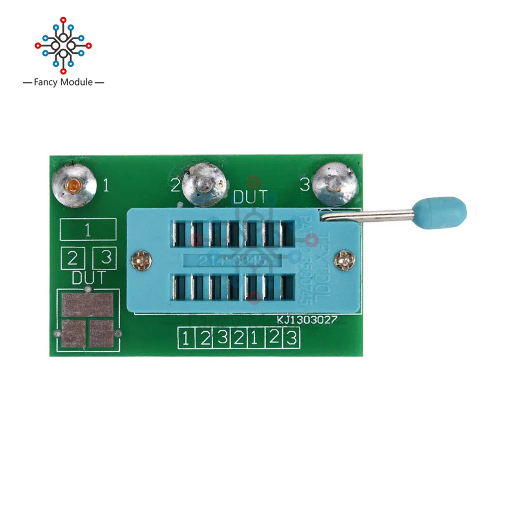 Diymore MK-168 Транзистор тестер Диод Триод Емкость Сопротивление ESR RLC L C R NPN PNP MOS метр с зажимом кабель SMD адаптер