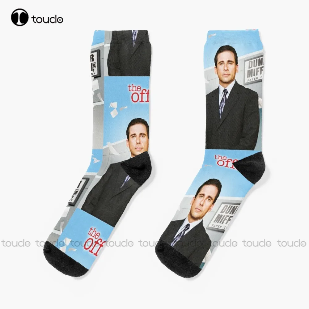 The Office Michael Scott The Office Office Dunder Mifflin Calzini Calzini Da Palestra Regalo Di Natale Unisex Calzini Per Adolescenti Adolescenti Pers