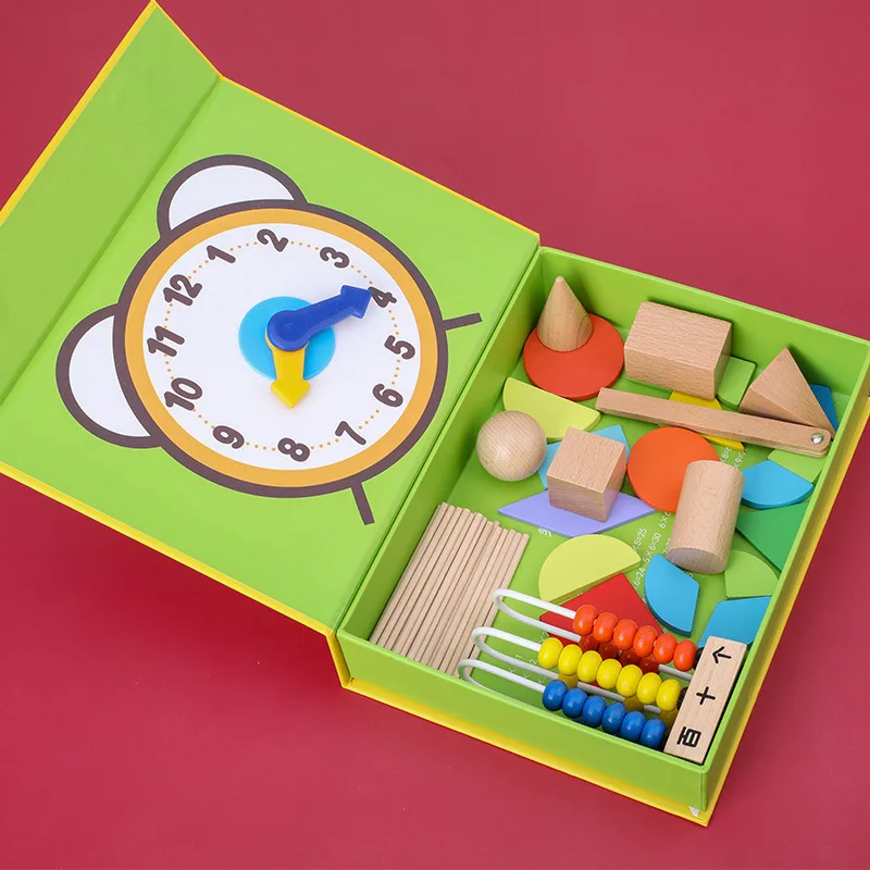 Shape arithmetic learning box counting stick kindergarten elementary school teaching aid counter counting stick arithmetic toy Shape arithmetic learning box counting stick kindergarten elementary school teaching aid counter counting stick arithmetic toy