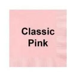 Classic Pink Napkins