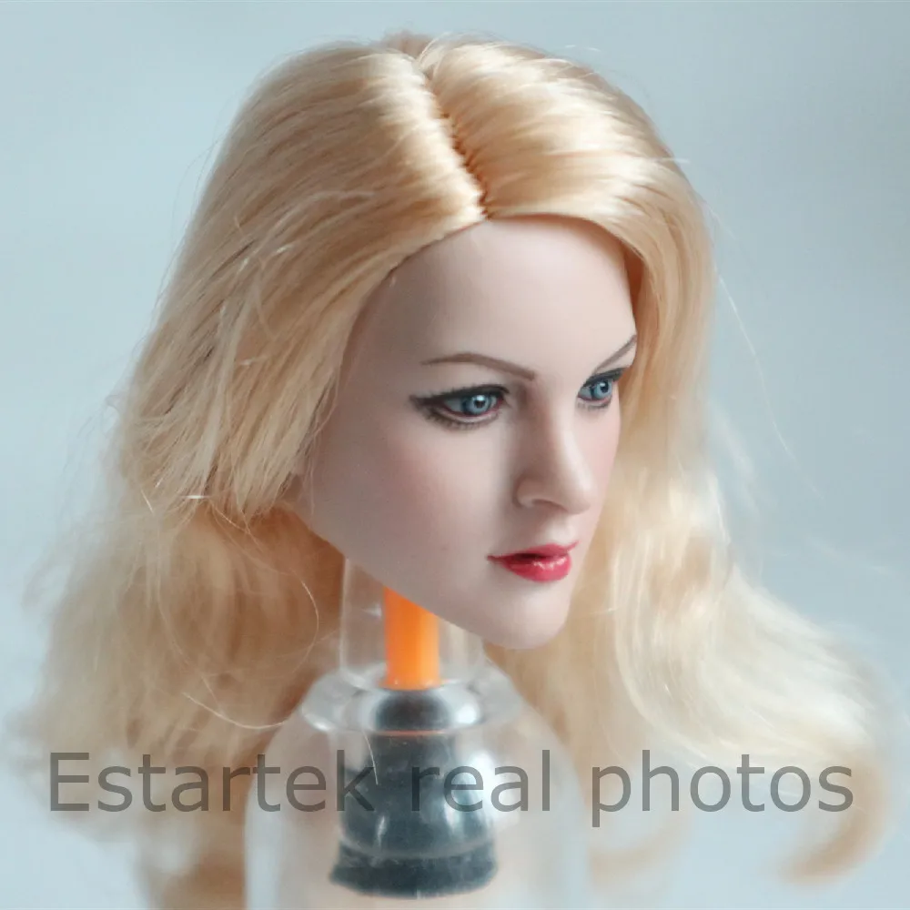 KIMI Toys 1/6 Female Head Beauty Sculpt KT012 Carving Model F PH JIAOU Doll 