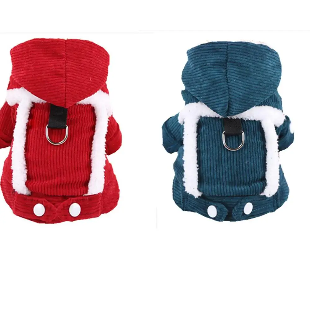 

Dog clothes Thicken Dog Jacket Dog Clothes for Small Dogs Pet Coat Warm Winter Puppy Clothing Yorkies Chihuahua Corduroy Clothes