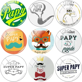 

TAFREE fashion Super Papy 12/15//16/18//20//25 mm Round Pattern Glass Cabochons Dome Charm Cameo Settings DIY Jewelry NT107