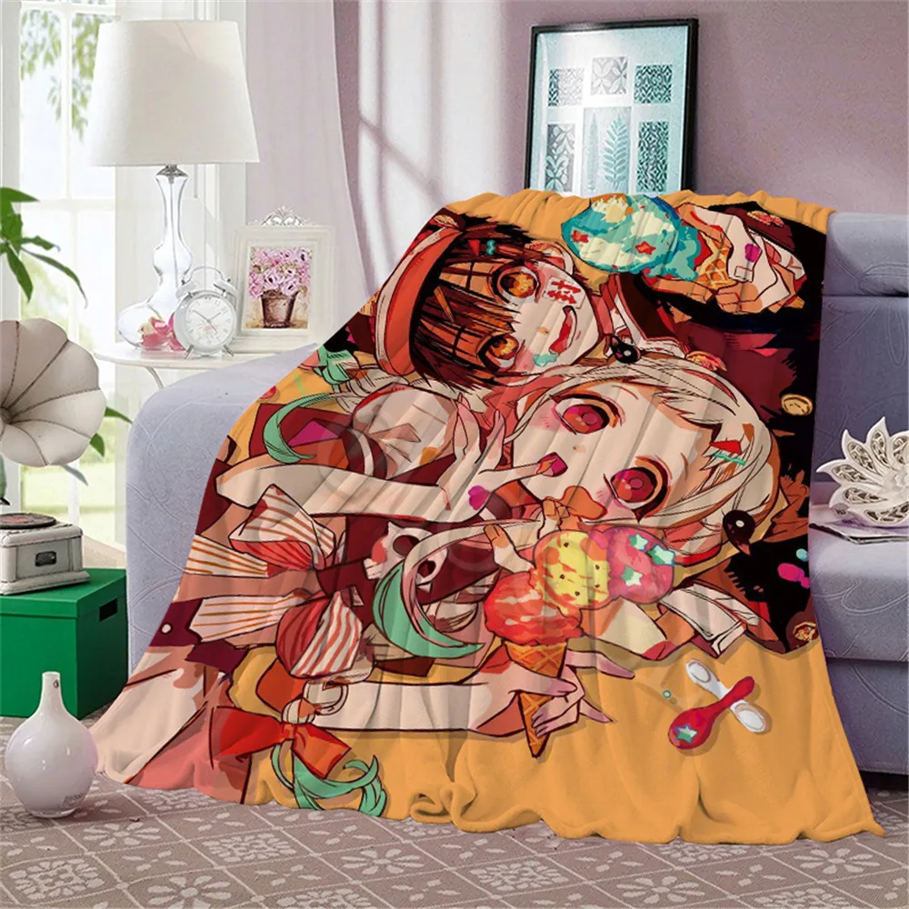 

Фланелевое Одеяло в стиле аниме, 3D одеяло для кровати, унитаз, Hanako-kun, мягкое Фланелевое диванное покрывало с принтом для дома, путешествий, искусственное одеяло