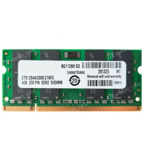 4GB PC2-6400S DDR2 Memória 800Mhz Para GL40 GM45 GS45 PM45 PM65 PM945 965 chips
