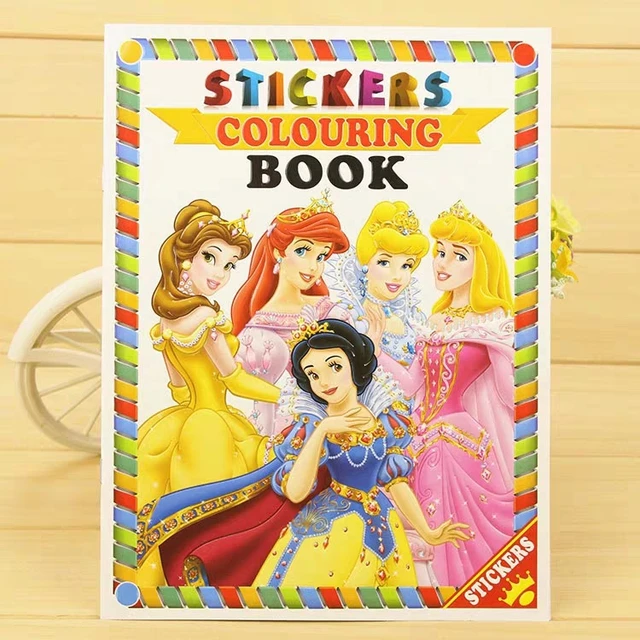 Libro da colorare per adulti - Disney 