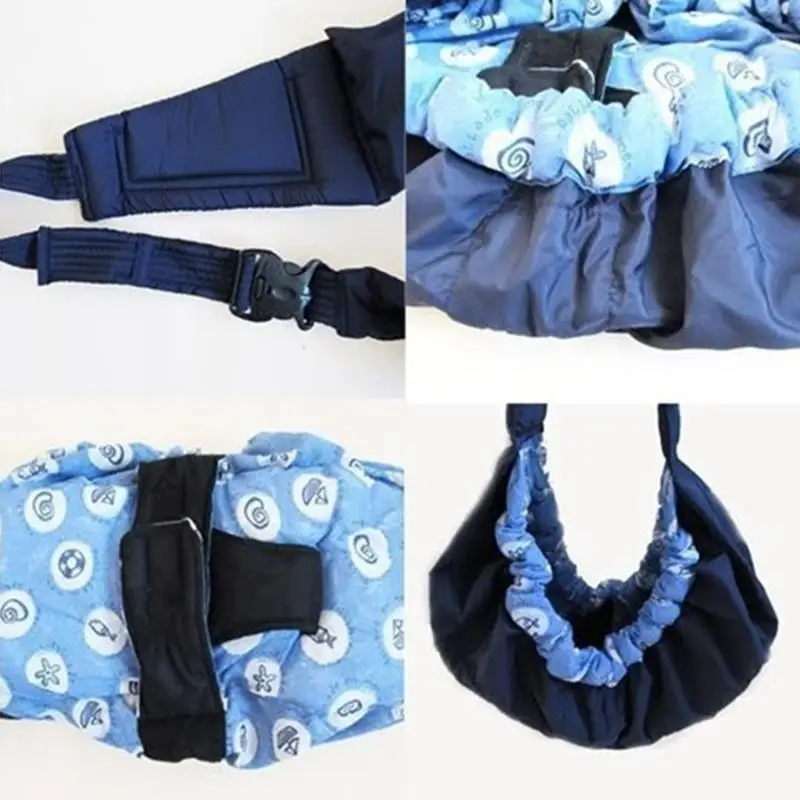 Младенческий Новорожденный ребенок перевозчик шарф обертывание милый стильный Пеленальный ремень спальный мешок Наклонный крест кормления Передняя сумка для переноски