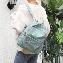 

Men Women School Oxford Backpack Female Male Cool Travel Bag Girl Boy Solid Color Backpack Ladies Casual Student Bags