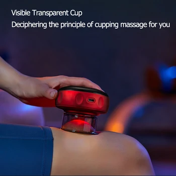 Electric Vacuum Cupping Massage for Anti-Cellulite Therapy