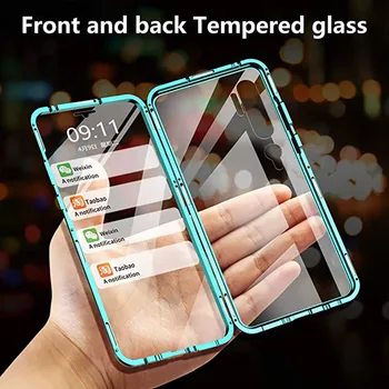 

Magnetic Metal Case For Redmi Note 9S 9 8 7 8T K30 K20 Pro 8A Phone Case For Mi Xiaomi 10 CC9 9T 9 SE Pro Note 10 Mix 2S Cover