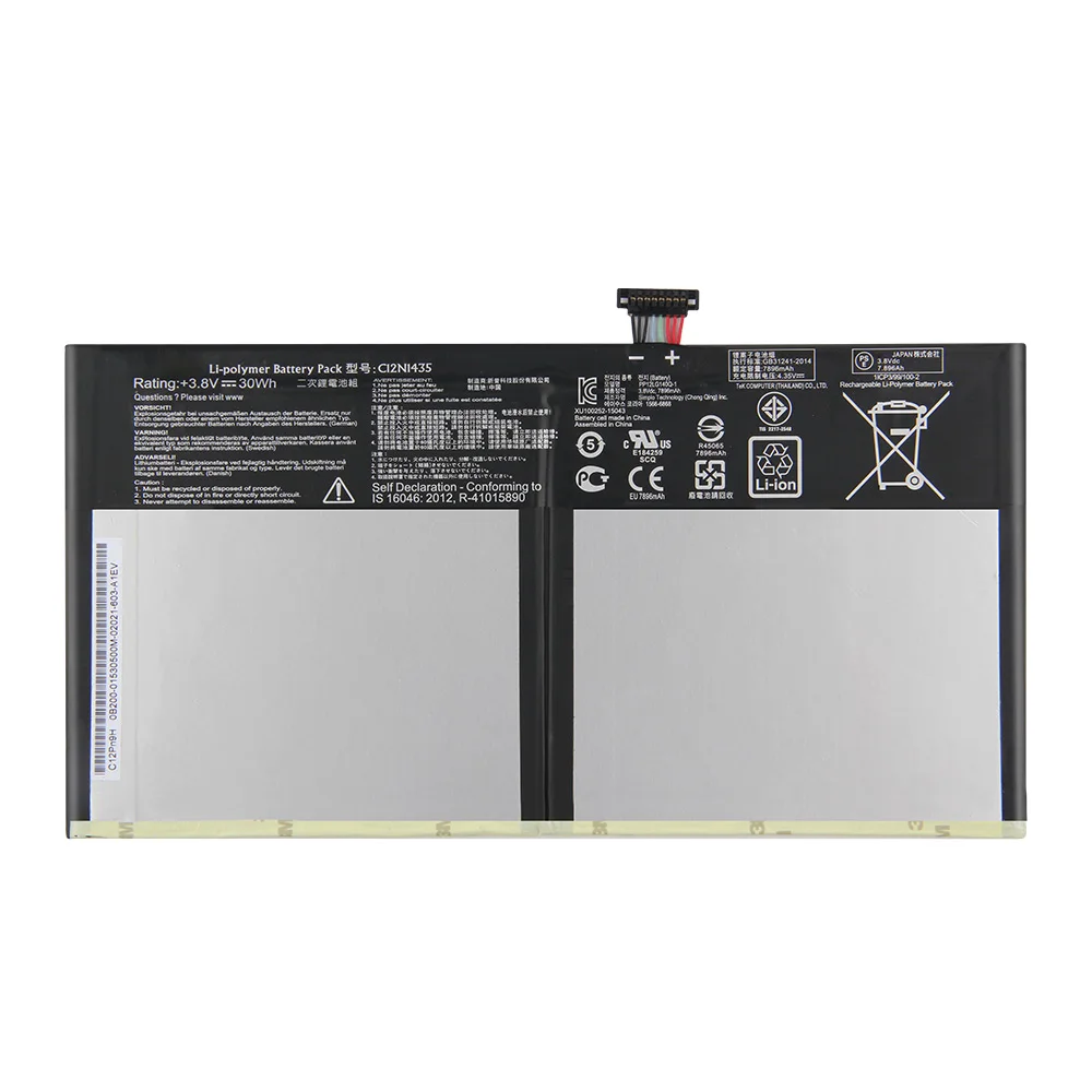 Original Replacement Battery C12N1435 For ASUS Transformer Book T100HA Tablet Battery 7896mAh