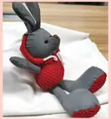 Little rabbit Детский светоотражающий подвесной мешок светоотражающие защитные аксессуары креативный подарок кукольные игрушки подвеска - Цвет: Little rabbit
