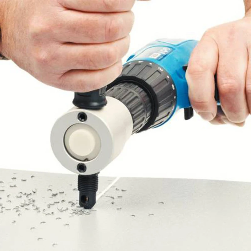 

Double Cutting Head Metal Sheet Reliable Contrast 360 Degrees Adjustment Drill