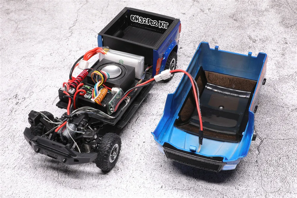 Orlandoo Hunter RC автомобиль OH32P02 1/32 в разобранном виде DIY Набор Неокрашенный RC Рок Гусеничный автомобиль без электронных деталей для детей игрушка подарок