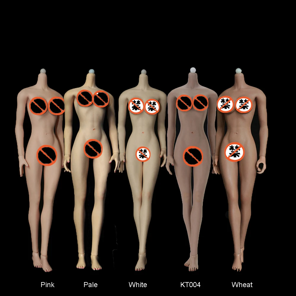 

JIAOU 1/6 Female Seamless Body Figure Large Breast Steel Point Pom Skeleton Super Flexible Body Model Collections