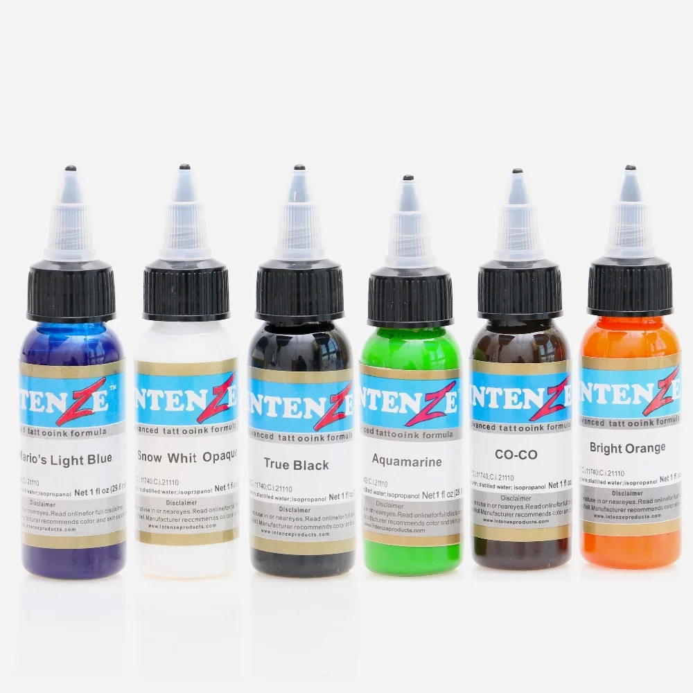 14 Colors 30ml Tattoo Ink Pigment Body Art Tattoo Kits Professional Beauty Paints Makeup Tattoo Supplies Semi-permanent Eyebrow