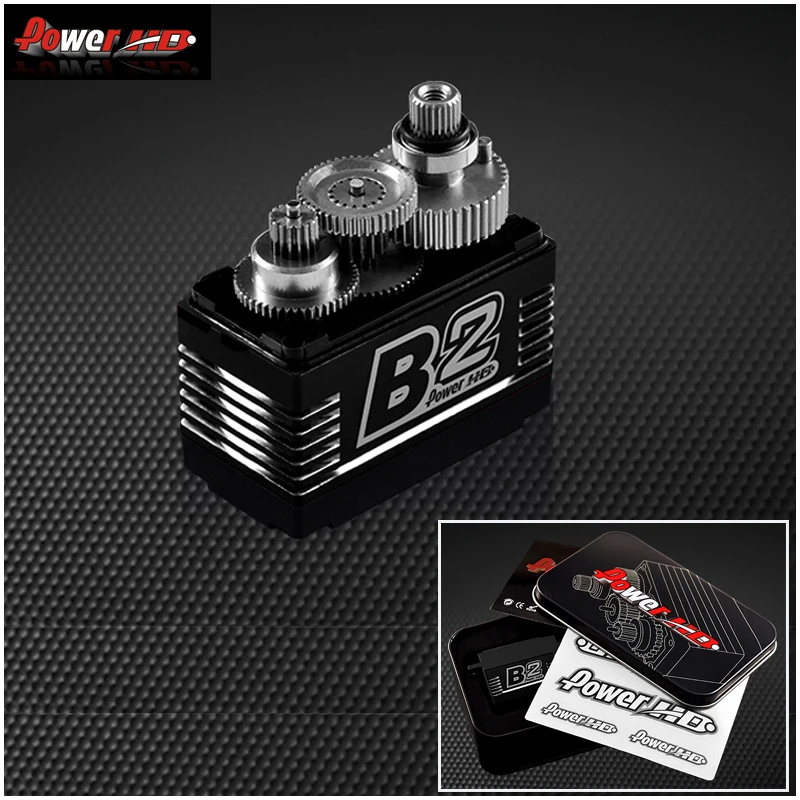 

1pcs Original Power HD B2 35kg 7.4V Brushless Digital Servo with Metal Gears and Double Bearings
