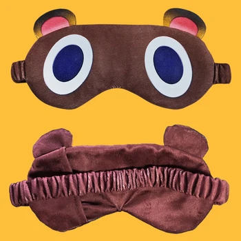 

Animal Crossing Sleep Mask Tom Nook Blindfold Cosplay Sleeping Eye Mask Eyeshade Cover Shade Eye Patch Portable Travel Eyepatch