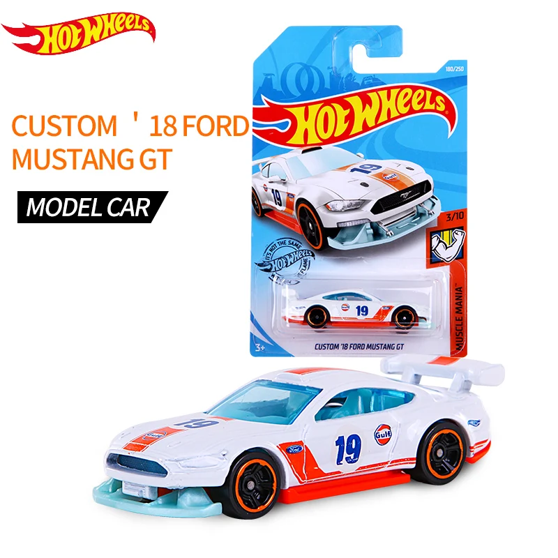 Hot Wheels 1:64 Ретро автомобиль на заказ 18FORD MUSTANG GT BATMOBILE Коллекционная версия