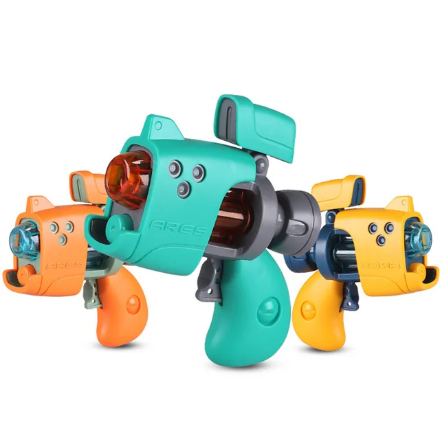 Multi-color sound gun 0-3 years old mini sound and light electric pistol children's toy baby baby music toy 4