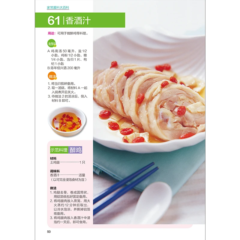 Encyclopedia of Homemade Sauces Home Cooking Book Chinese Recipes Chinese Version 16K