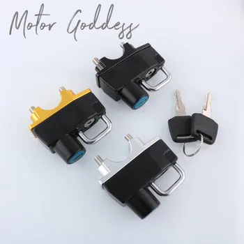 

Motorcycle Accessories Helmet Lock Hanging Hook 2 Keys Durable Handlebar Clamp For YAMAHA HONDA SUZUKI KAWASAKI DUCATI BMW KTM