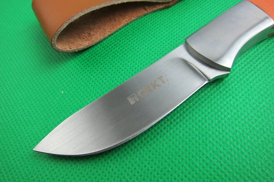 Горячие CRKT 2840 фиксированный нож 440c Лезвие G10 ручка карманный Открытый Кемпинг Охота тактические ножи для выживания ручной инструмент EDC