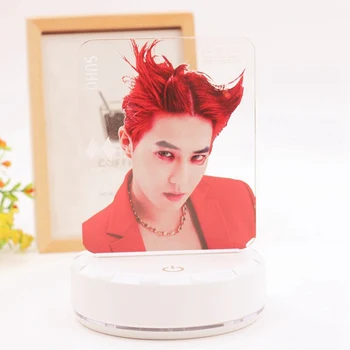

2019 EXO Table Lamp Light Stick LED Night Light Bedside Lamp Lightstick Luminous Stationery Set
