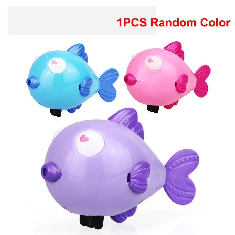 1Pcs Bath Toys Turtle Dolphin Baby Shower Baby Wind Up Swim Play Toy Swimming Pool Accessories Baby Play In Water Random Color 22
