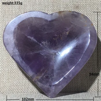 

Natural Amethyst Quartz Crystal Home Furnishing Wedding Decoration Stone Globe Reiki Masters Heart