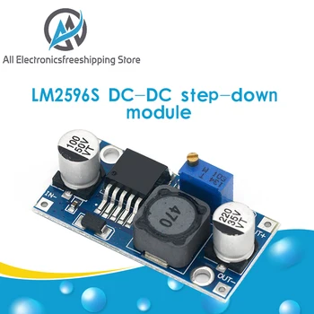 

10PCS Ultra-small LM2596 power supply module DC / DC BUCK 3A adjustable buck module regulator ultra LM2596S 24V switch 12V 5V 3V