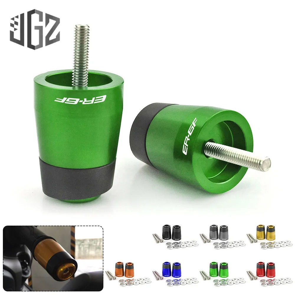 Motorcycle Rubber Plastic Carbon Hand Grips for Kawasaki Ninja 400 650 300 250 1000 ZX10R ZX6R 22mm Handlebar Grips Accessories