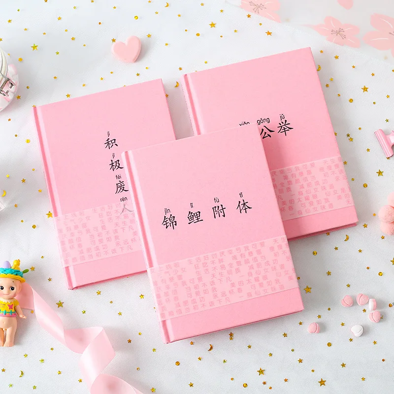 Креативные канцелярские товары для девочек, ручная роспись, ручка для ноутбука, милый цветной блокнот со страницами, офисные канцелярские товары