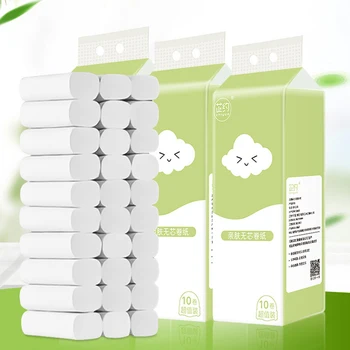 

Household Toilet Napkin Paper Household Paper 10 Rolls Paper Towel 6 Pack