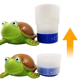 

Floating Tablet Dispenser Aquarium Floating Tablet Dispenser Turtle Shape Spa Bromine Holder Swimming Pool