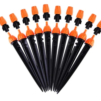 

10PCS Adjustable Dpray Nozzle Integrated Spray Nozzle Garden Spray Irrigatio Atomization Irrigation Sprinkler