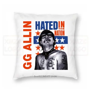 

Gg Allin Pillow case Antiseen Discharge Hardcore Punk Rock Metal Graphic Band Tee Women Men