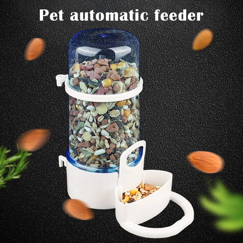 Dispensador automático de alimentos para mascotas, cuenco de agua de alimentación para hámster, pájaros, TE889, novedad