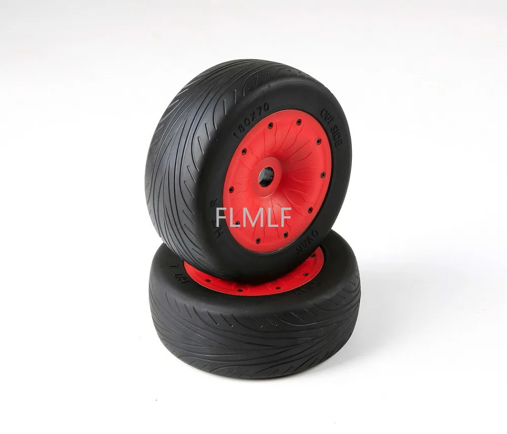 Sealed Border Road Tire Assembly Fit for 1/5 Losi 5ive-t Rovan LT King Motor x2 Baja 4WD SLT | Игрушки и хобби