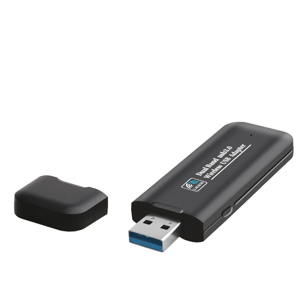 Wi Fi адаптер Hannord AC1200M два диапазона 2 4 ГГц беспроводной USB сетевая карта приемник Ethernet LAN для ПК|Сетевые карты| |